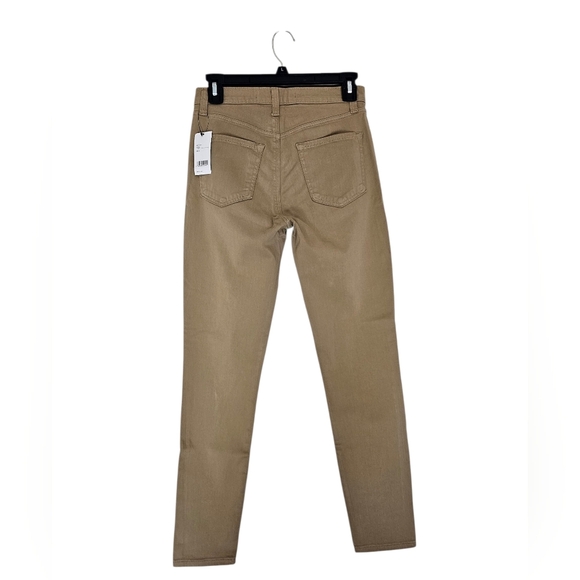 J Brand Alana High Rise Crop Skinny Tan Camel Jeans 26 NWT - Picture 2 of 11